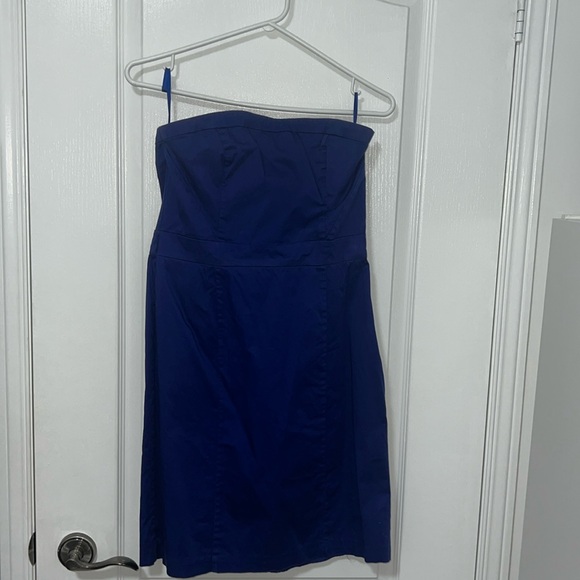 H&M DRESS, SIZE: US 10, BLUE - Picture 1 of 3